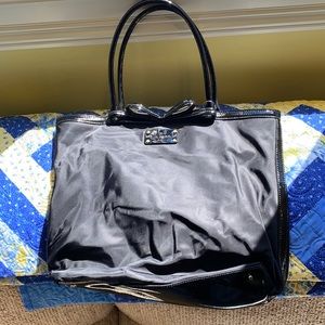 Kate Spade Black Tote with Bow
